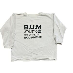 vintage BUM Athletic sweatshirt mens xl White 1990s